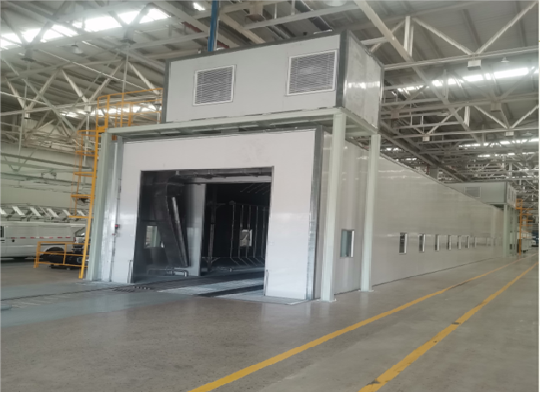 整车密封性淋雨检测系统